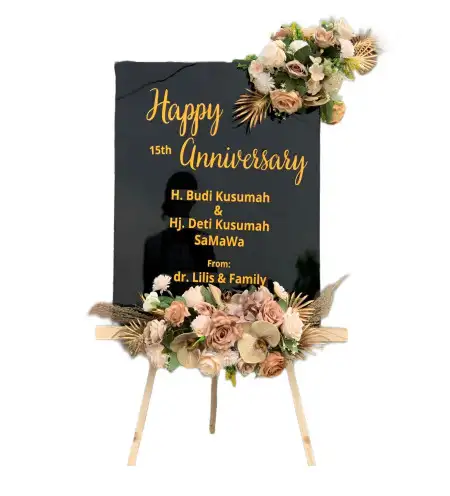 Papan Bunga Akrilik Rimbo Ilir